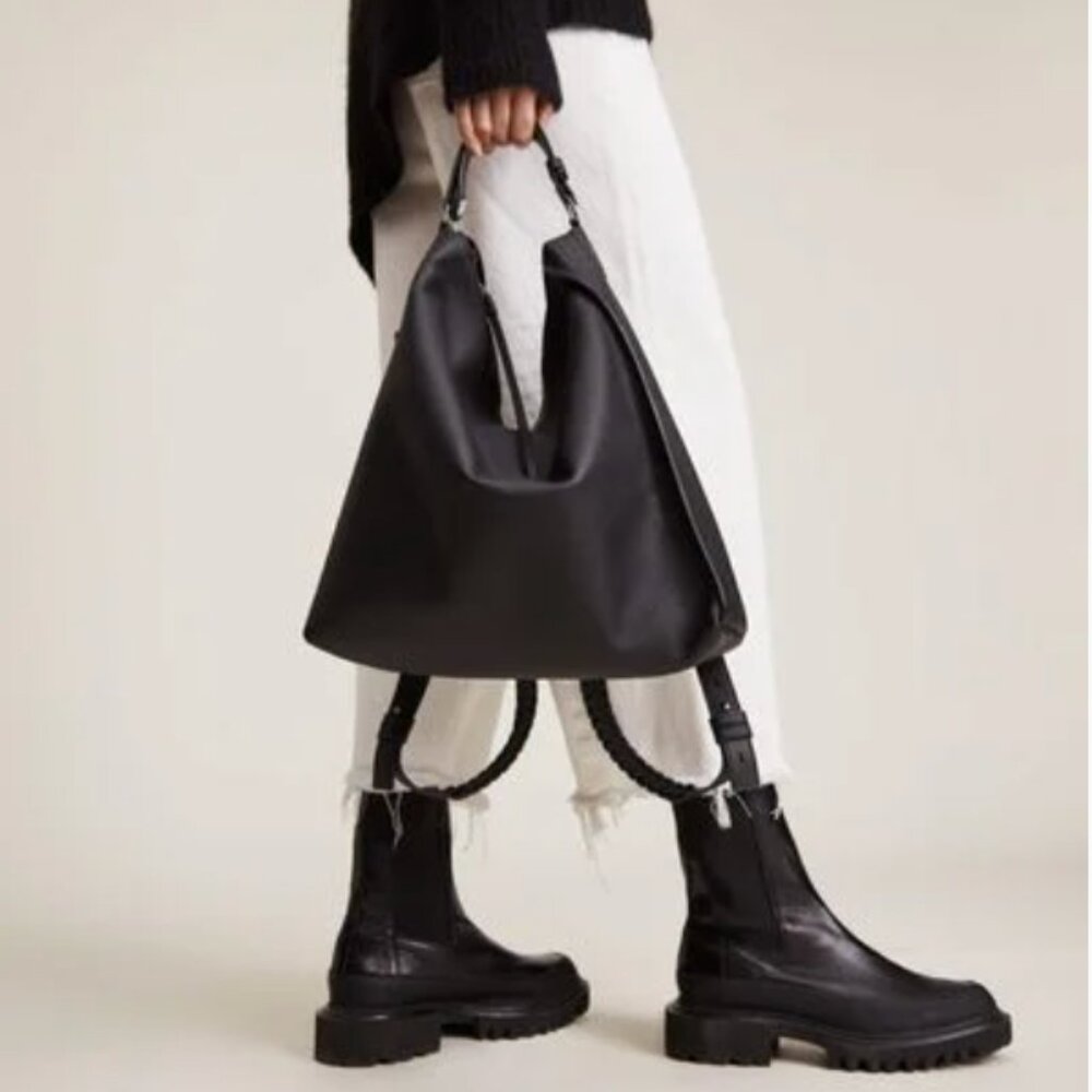 AllSaints Kita Backpack Bag in Black